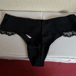 Black Victoria’s Secret Thong